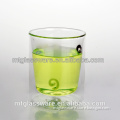 High quality clear heat resistant glass paint glass coffee cup